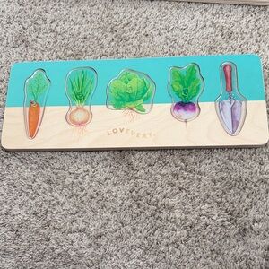 Lovevery Wooden Vegetable Puzzle